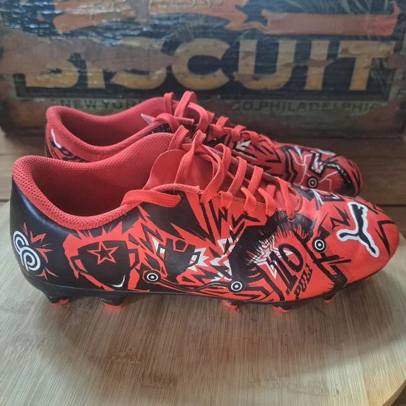 Puma Ultra Play Youth FG/AG Cleats, Kids Size 4.5 Soccer Football Athletic Shoes - Picture 5 of 11